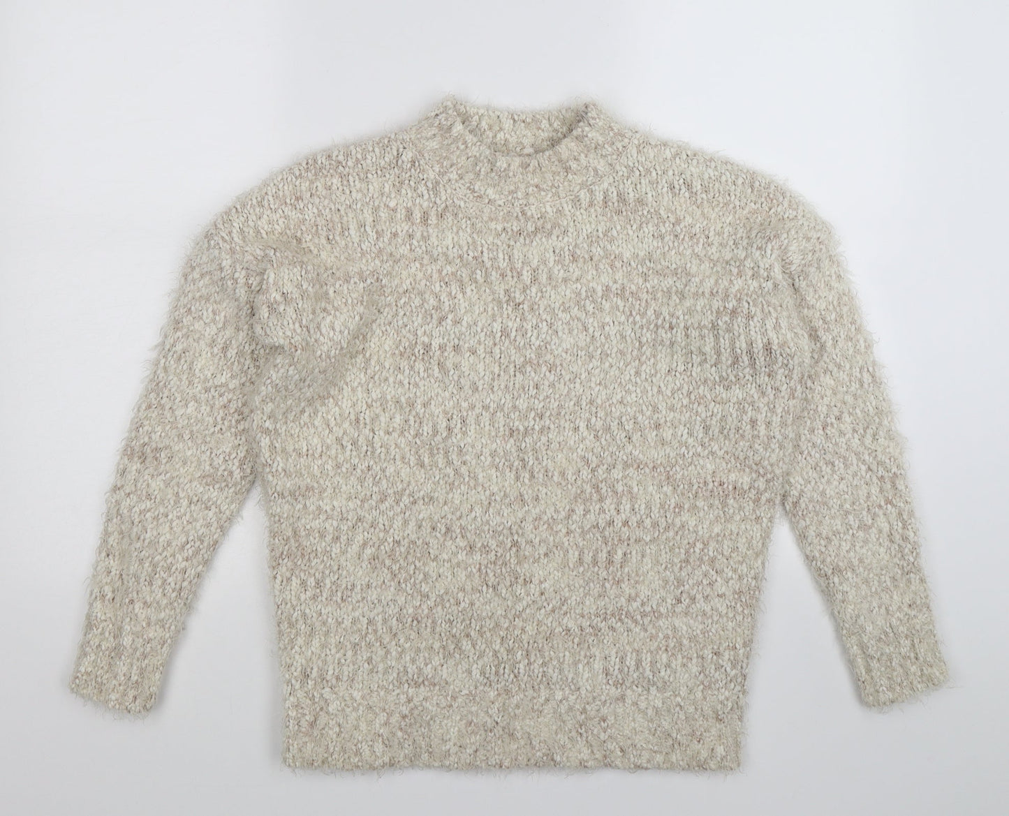 Atmosphere Womens Beige  Knit Pullover Jumper Size 12