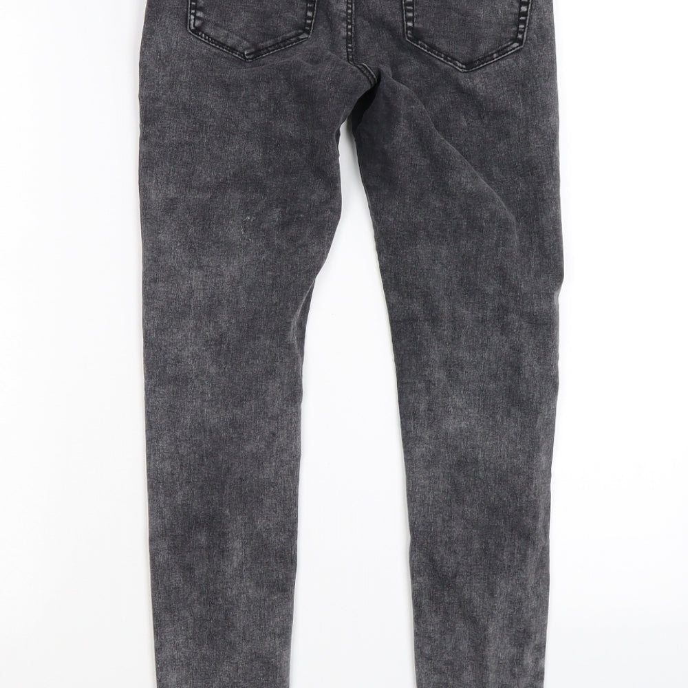 denim co Womens Black  Denim Jegging Leggings Size 6 L27 in