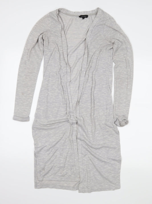 newlook Womens Grey   Wrap Jumper Size 8