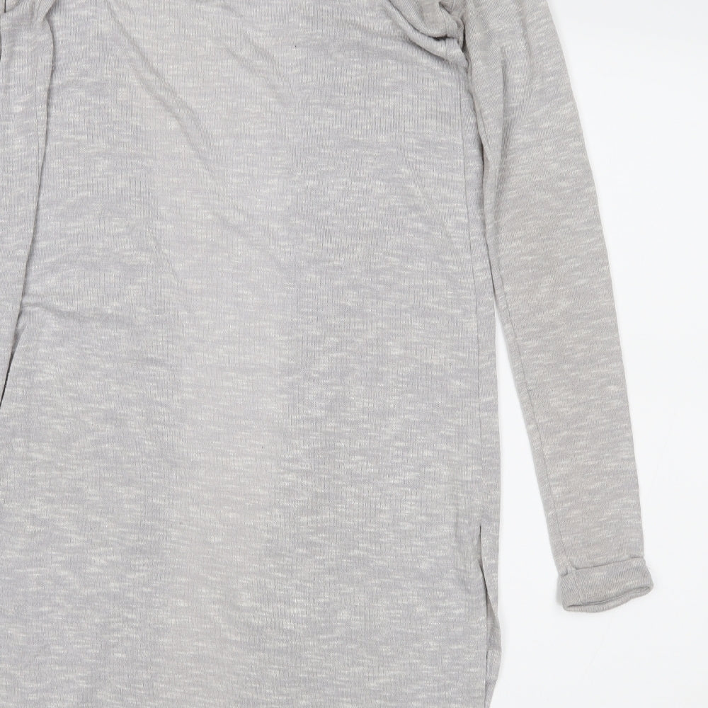 newlook Womens Grey   Wrap Jumper Size 8