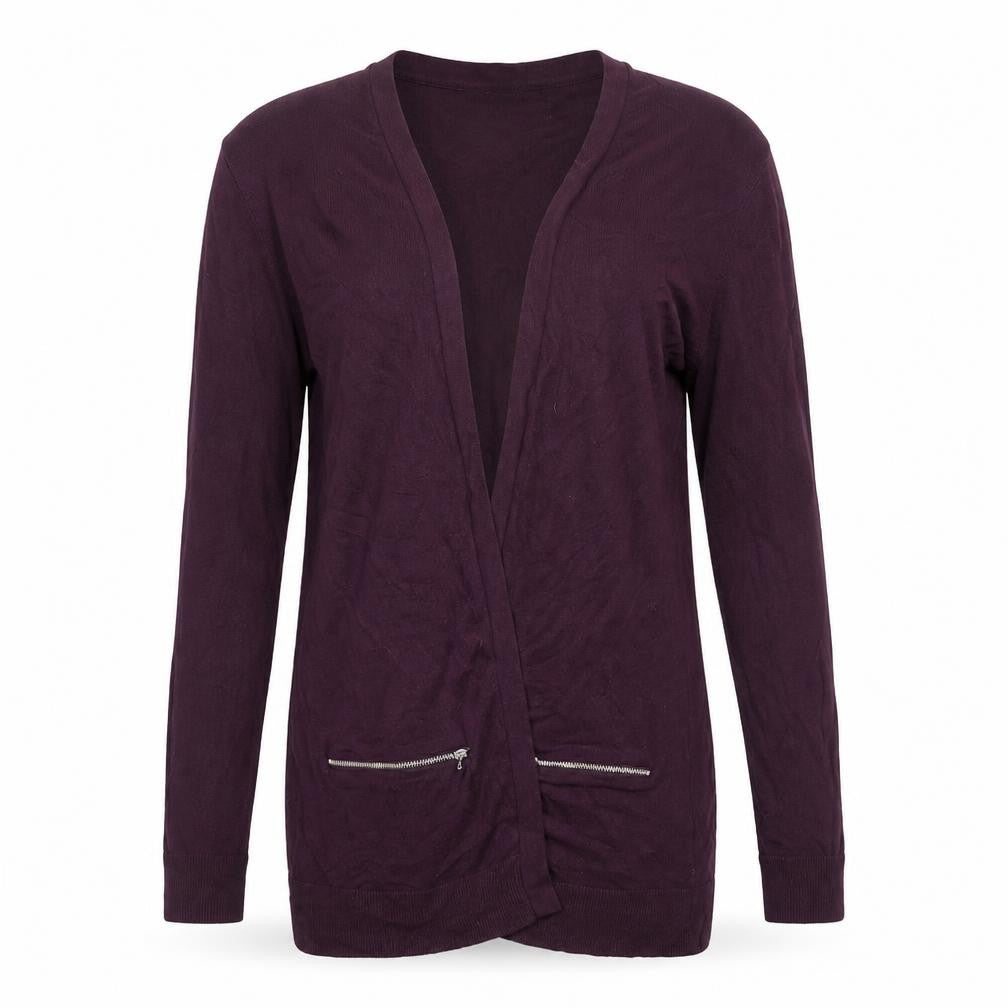 Select Womens Purple   Wrap Jumper Size 14