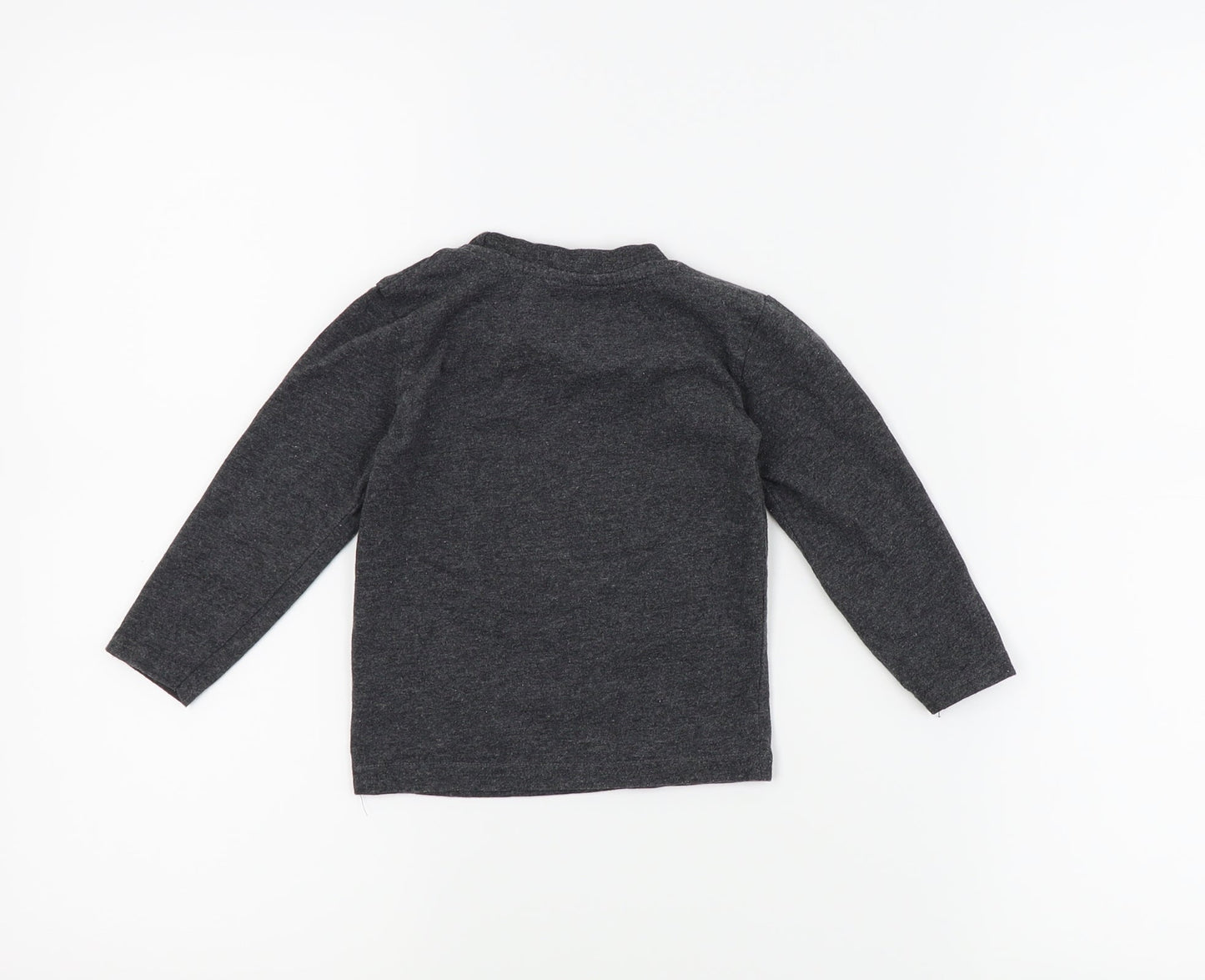Primark Boys Grey   Basic T-Shirt Size 12-18 Months