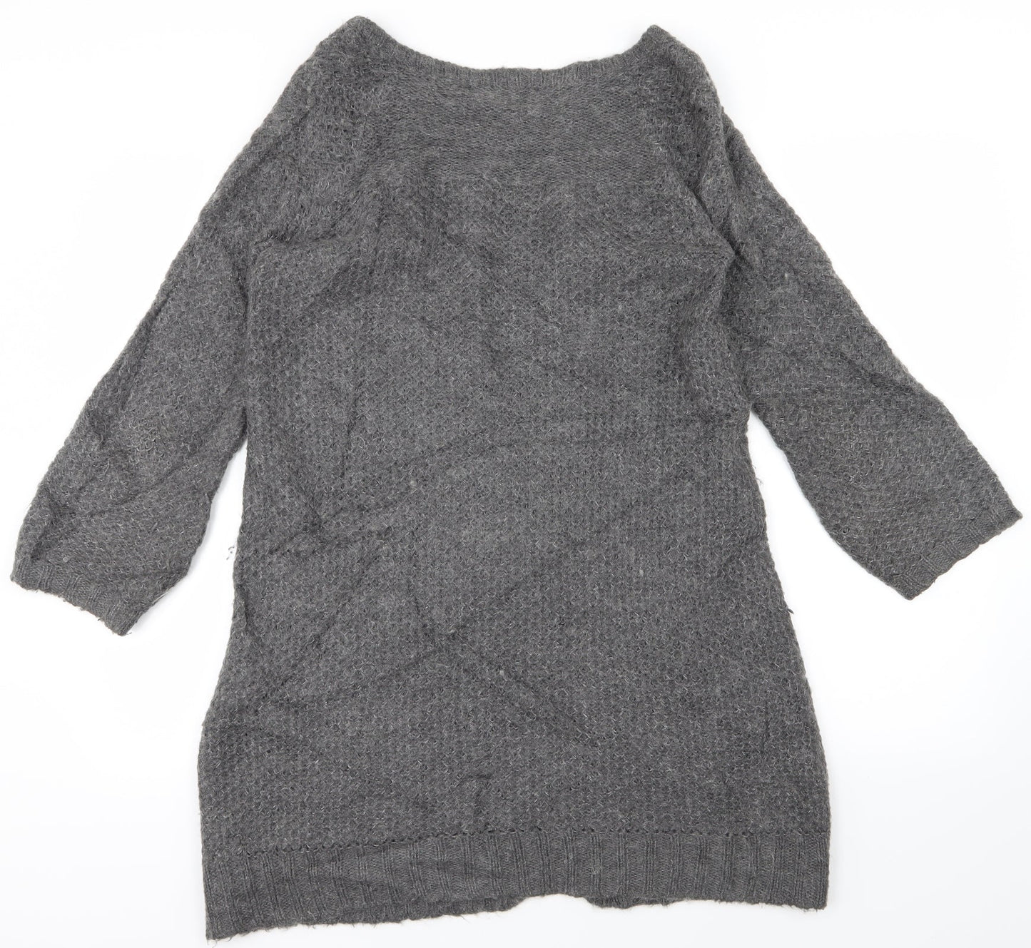 Zara Womens Grey   Cardigan Jumper Size M