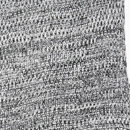 Brand and care label for Izabel women’s grey jacket poncho, size UK 16