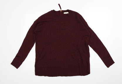 Additional front view of H&M women’s red jumper, size S