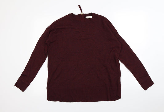 H&M Womens Red   Pullover Jumper Size S