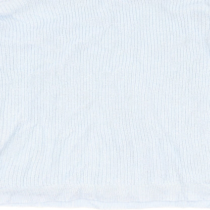 Brand and care label for Select women’s blue floral jumper, size UK 18