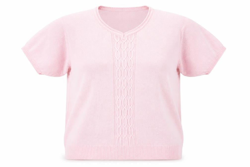 EWM Womens Pink   Basic T-Shirt Size L