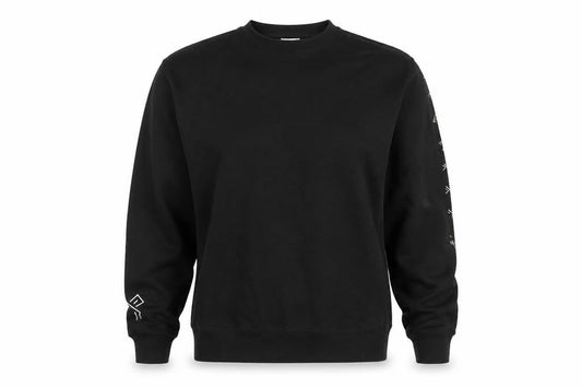 Awdis Womens Black   Pullover Sweatshirt Size L