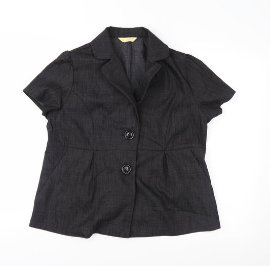 Agenda Womens Grey   Jacket Suit Jacket Size 14
