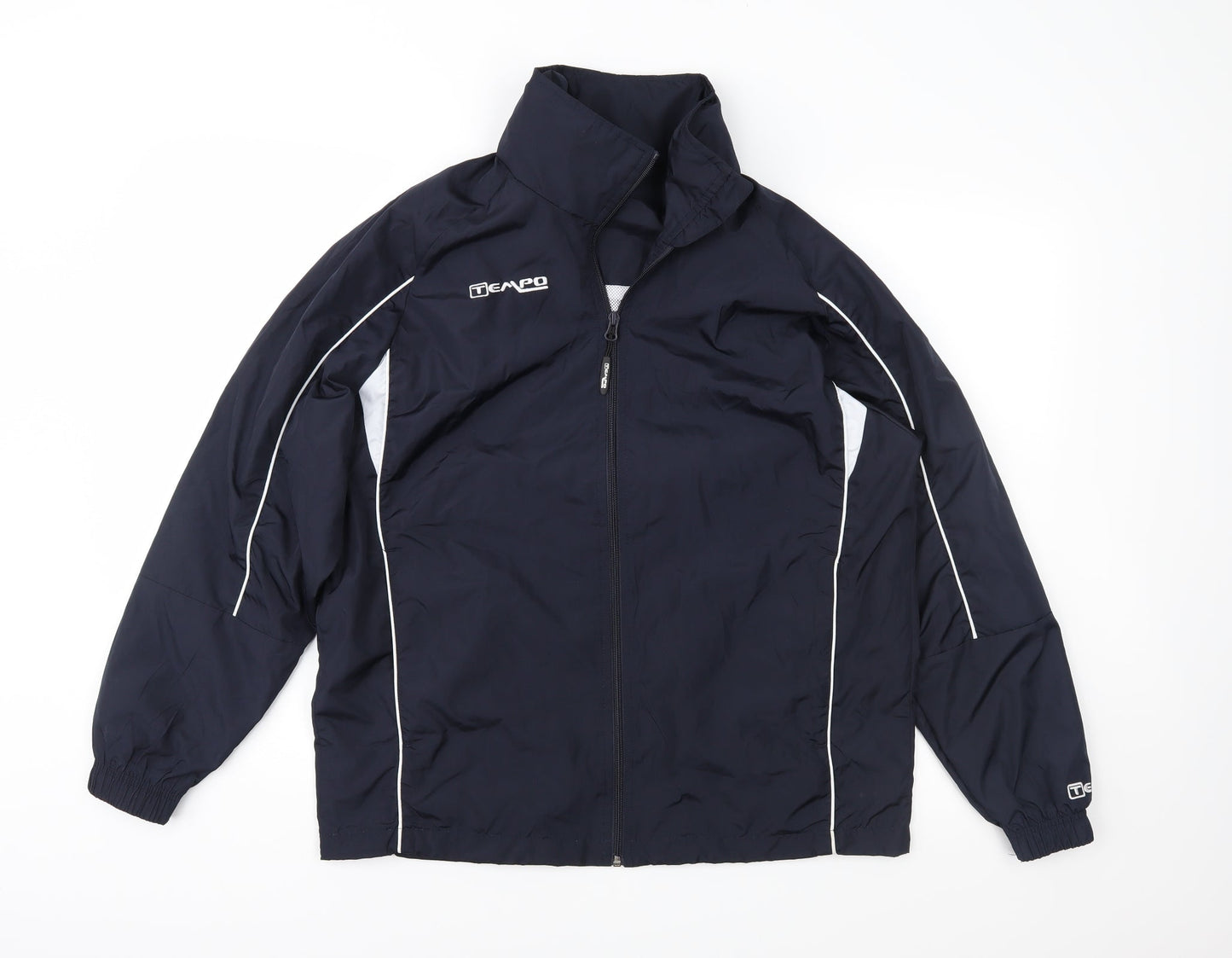 Tempo Mens Blue   Anorak Jacket Size XS