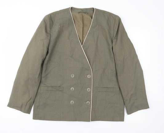 Debenhams Womens Green   Jacket  Size 14