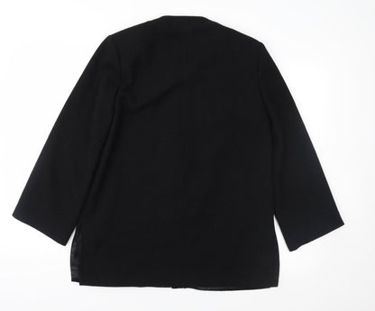 Back view of Xueren women’s black jacket, size M