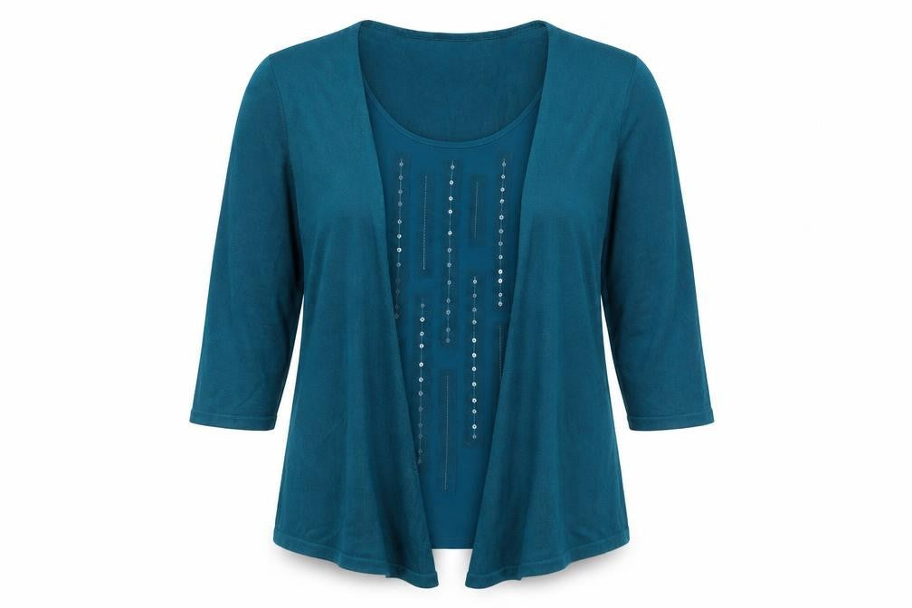 Per Una Womens Green  Knit Pullover Jumper Size 14