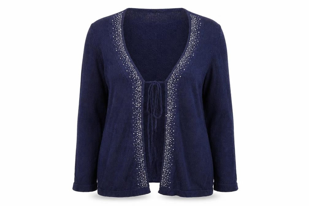 Classics Womens Blue   Cardigan Jumper Size M