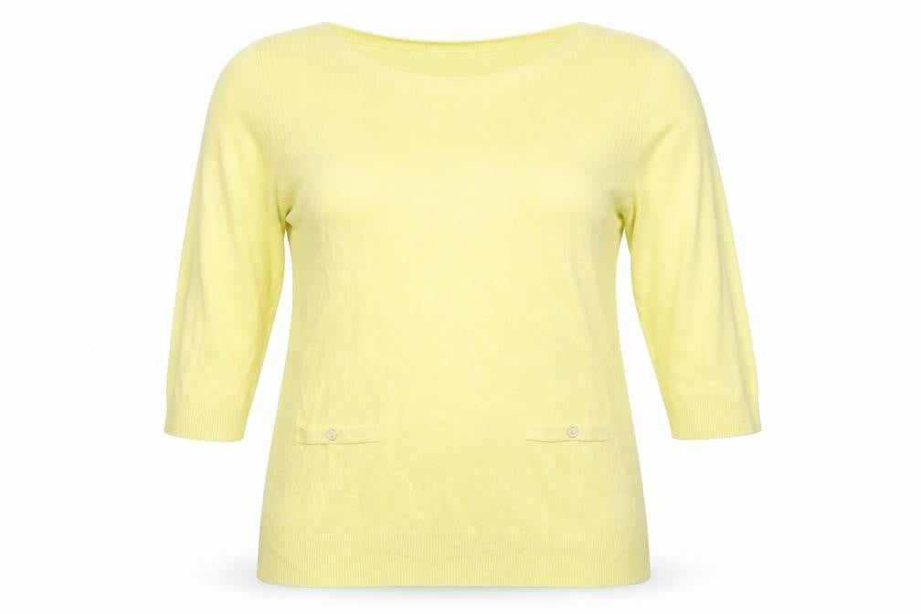 BHS Womens Yellow   Pullover Jumper Size 16