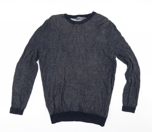 Primark` Mens Black   Pullover Jumper Size L