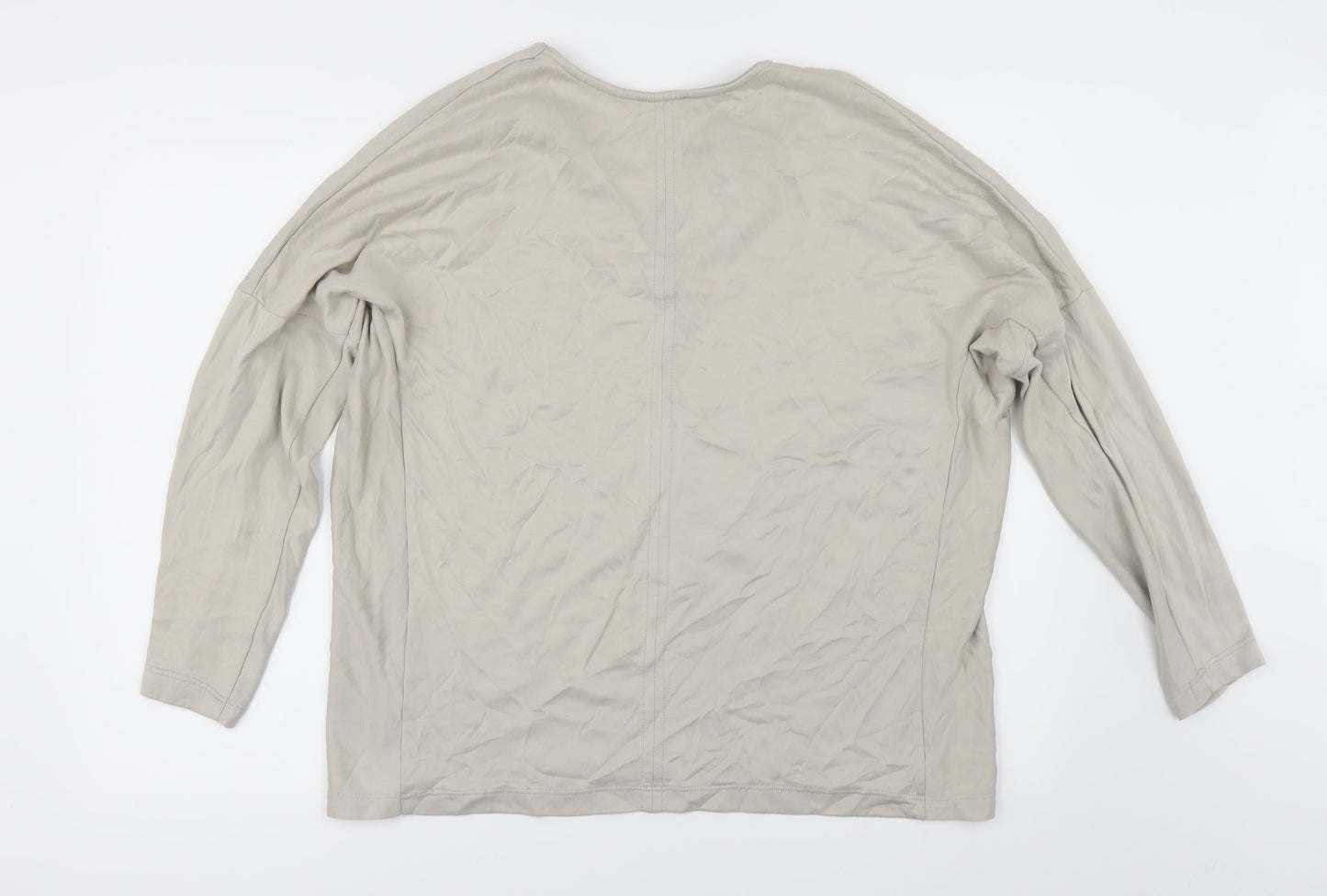 Zara Womens Beige   Basic T-Shirt Size S