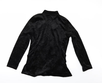Back view of Next women’s black jacket, size UK 10, - edge to edge
