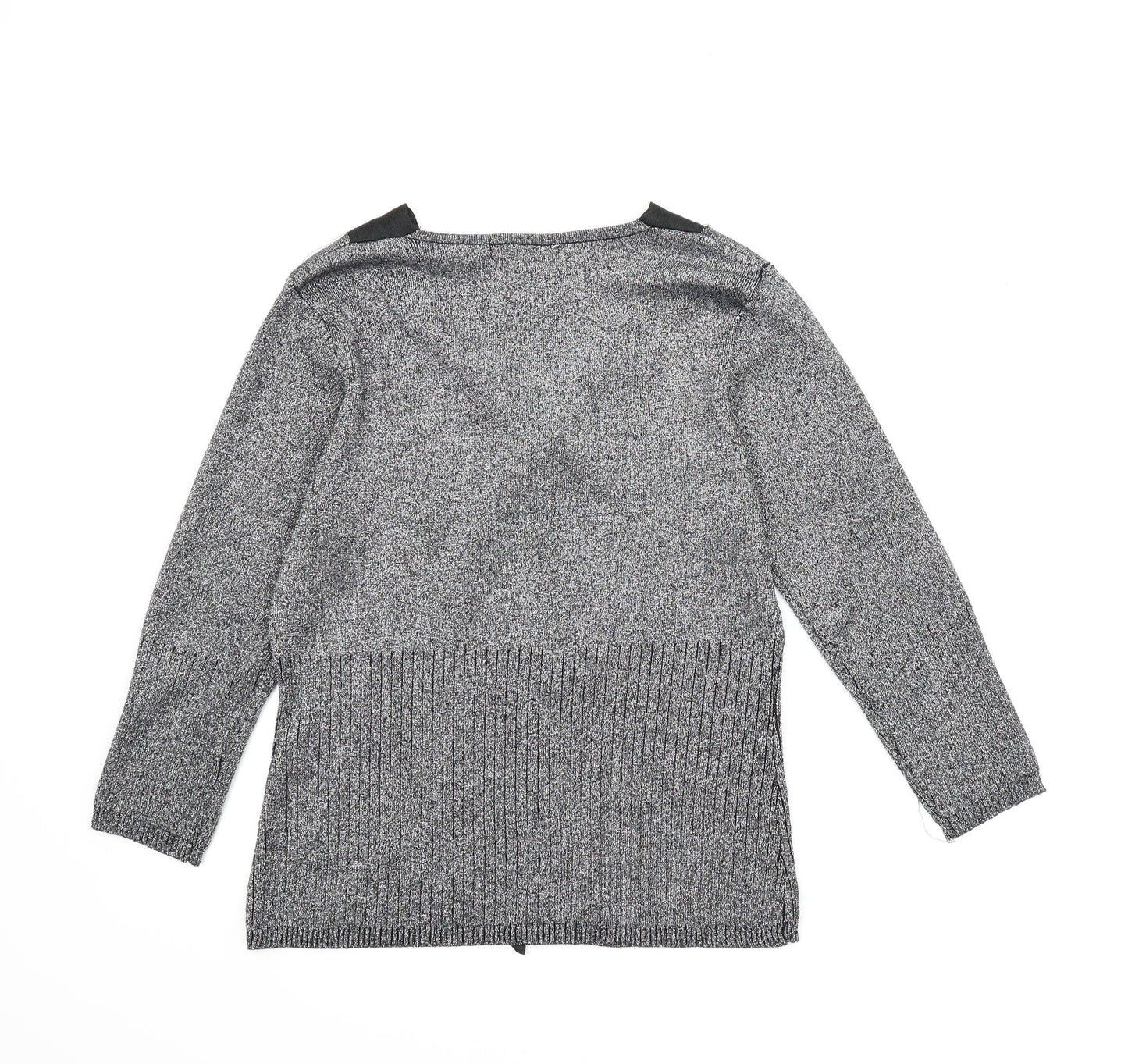 Preworn Womens Silver   Pullover Jumper Size L