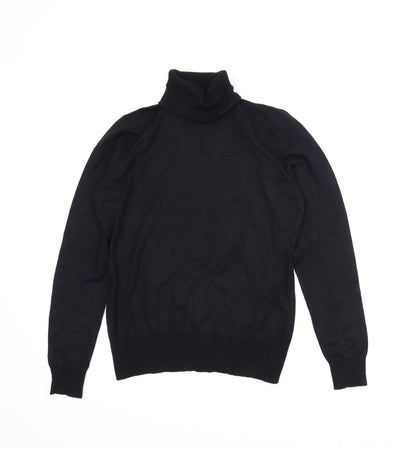 Front view of Preworn women’s black jumper, size S