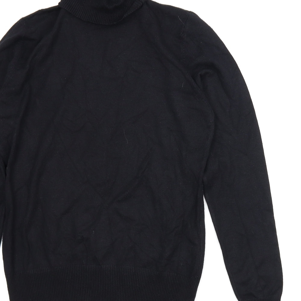 Preworn Womens Black   Pullover Jumper Size S