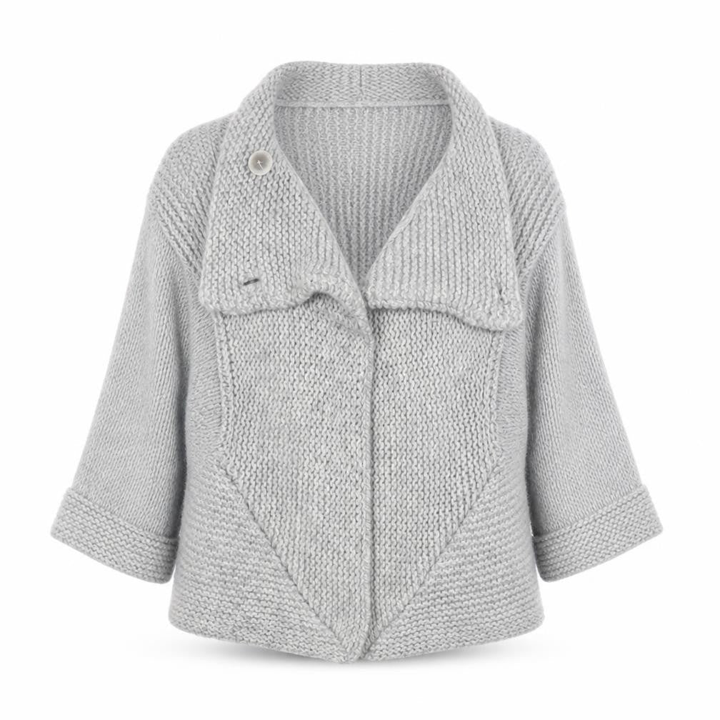 Oasis Womens Grey   Cardigan Jumper Size S