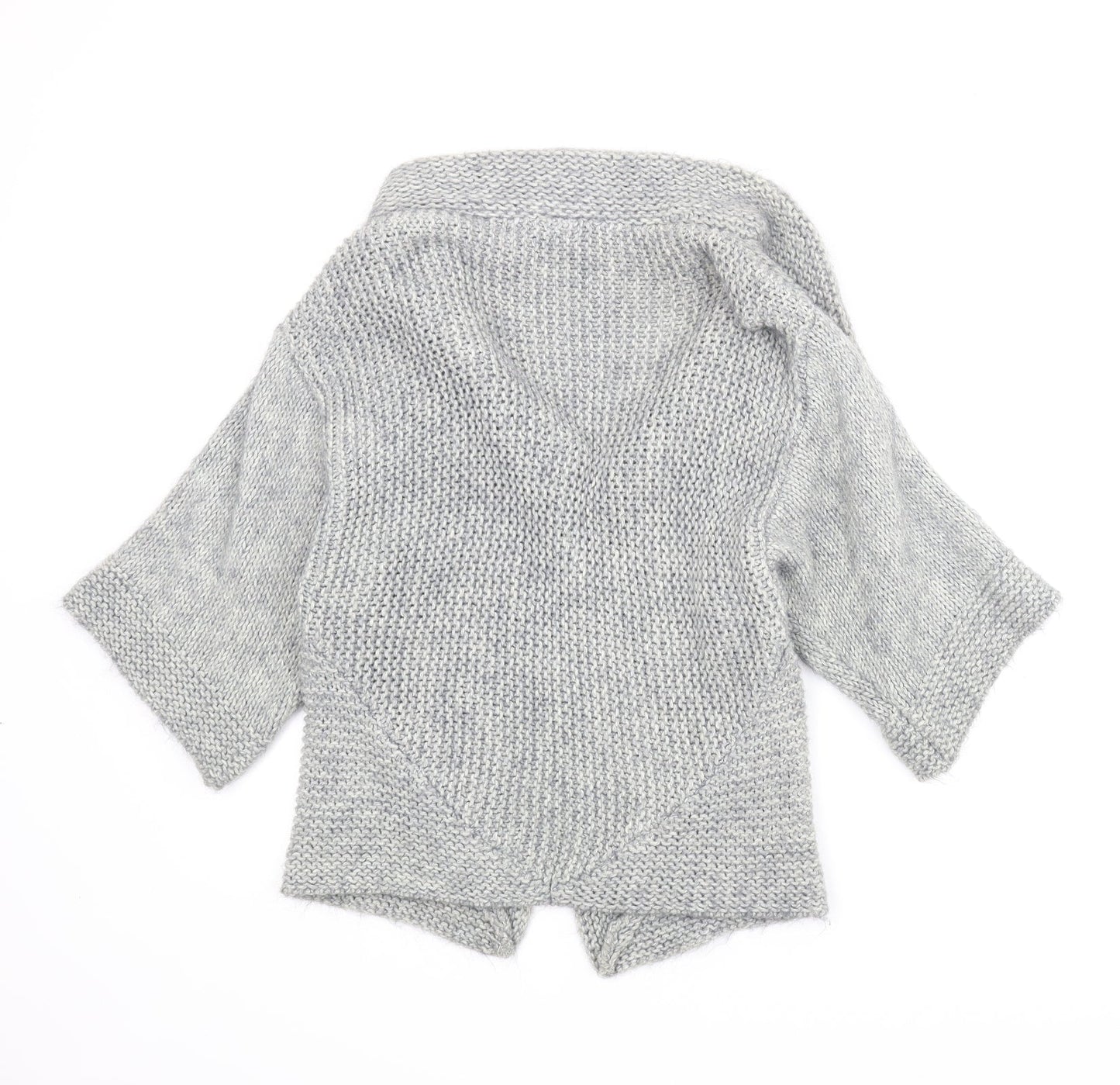 Oasis Womens Grey   Cardigan Jumper Size S