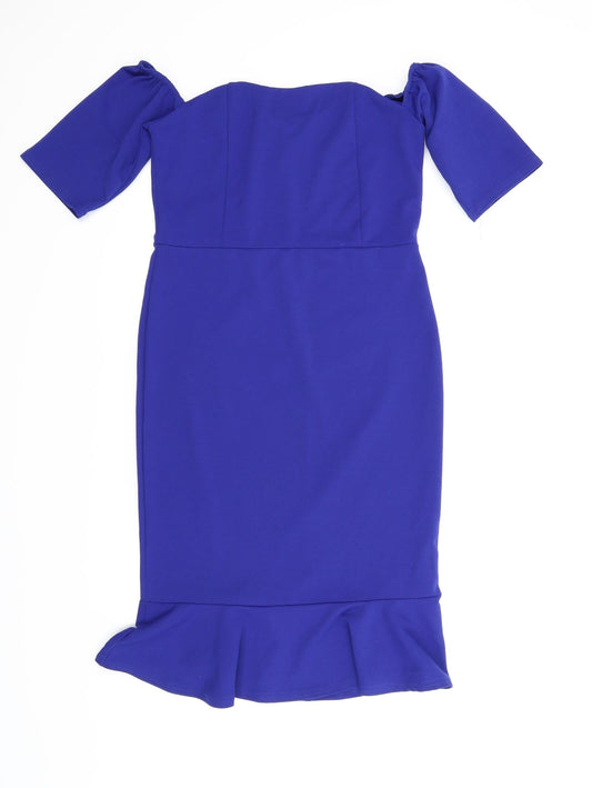 Want That Trend Womens Blue   Mermaid  Size 12