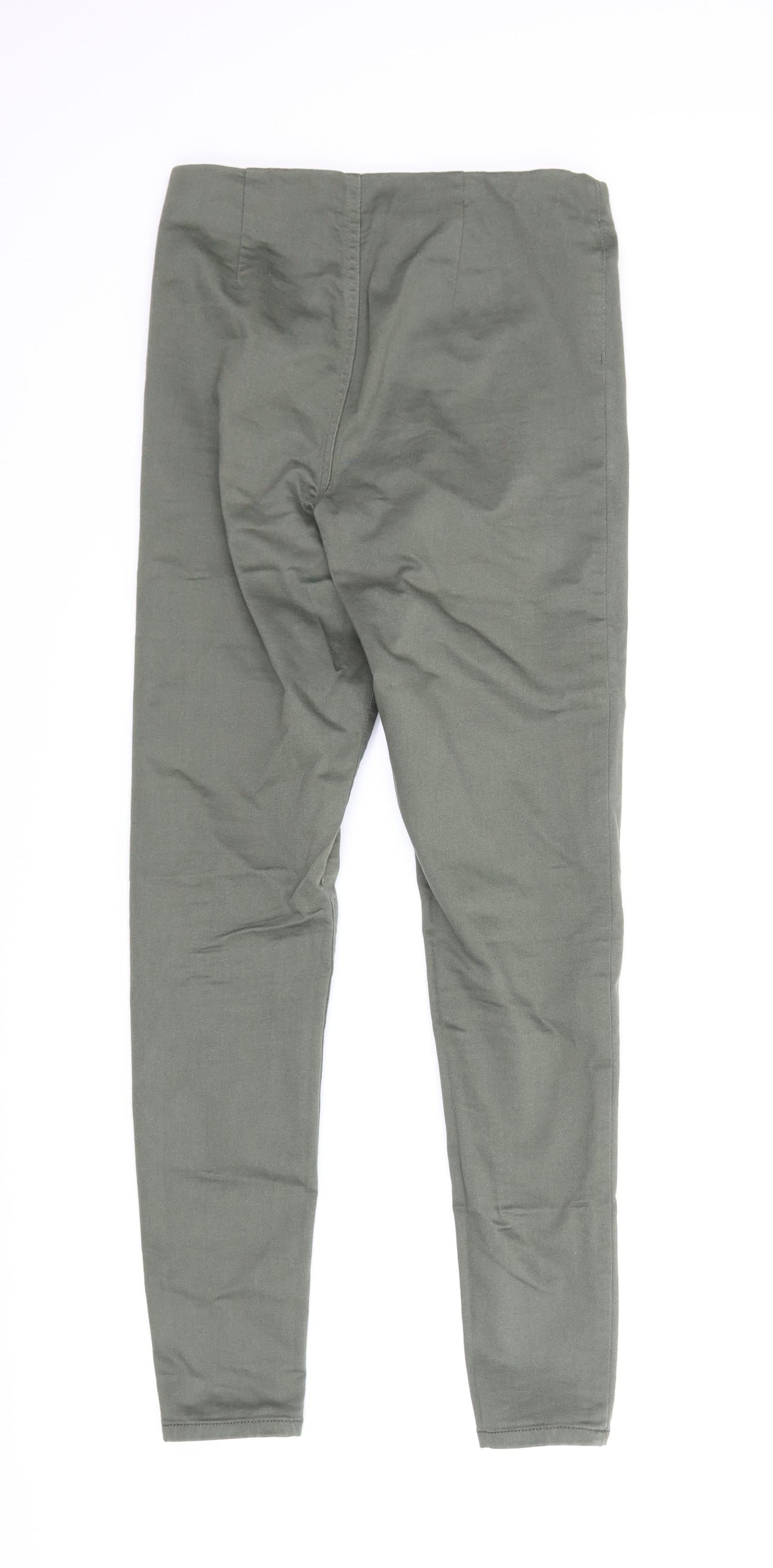 F&F Womens Green   Carpenter Trousers Size 8 L27 in
