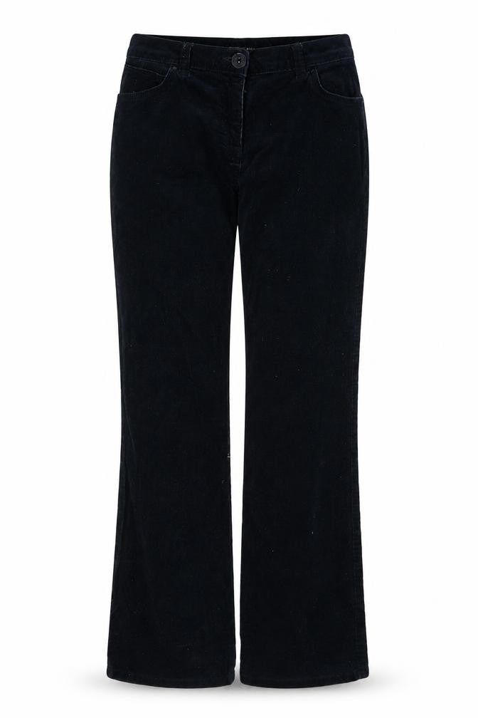M&s Womens Black   Tapered Jeans Size 10 L28.5 in
