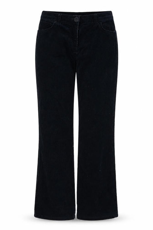 M&s Womens Black   Tapered Jeans Size 10 L28.5 in