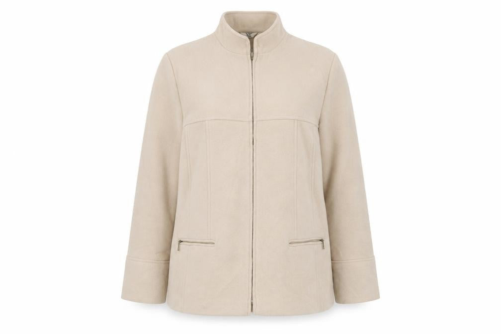 klass collection Womens Beige   Overcoat Coat Size 16