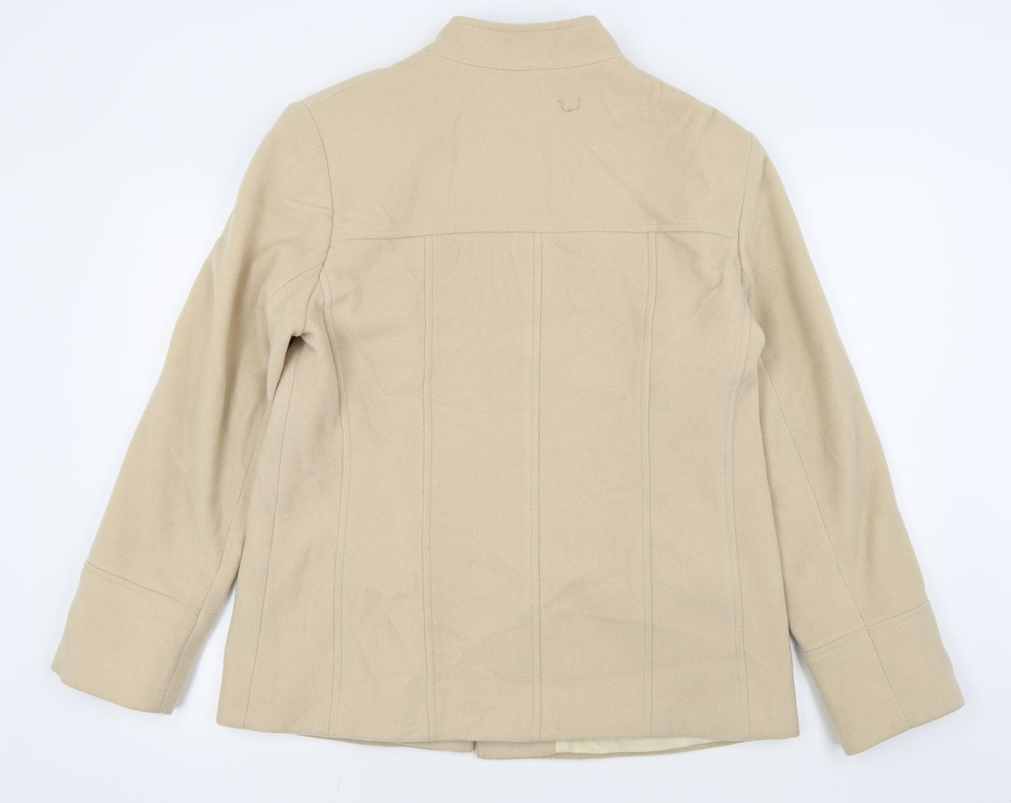 klass collection Womens Beige   Overcoat Coat Size 16