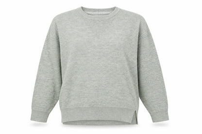 Front view of Next women’s green jumper, size UK 14