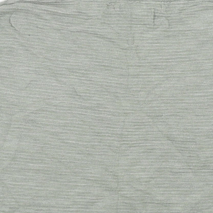 Brand and care label for Next women’s green jumper, size UK 14