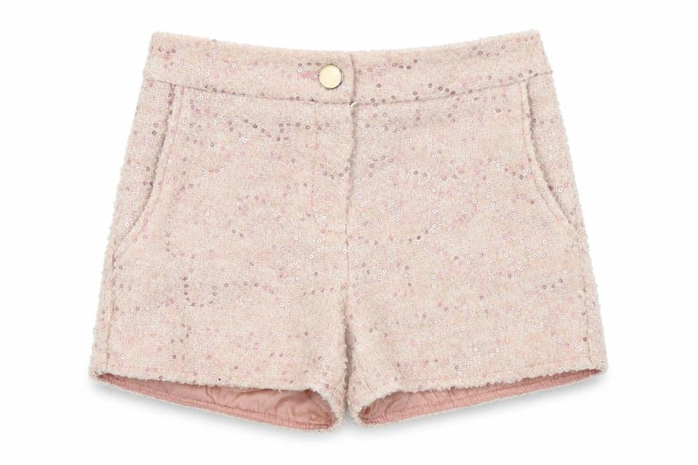 F&F Girls Pink   Hot Pants Shorts Size 5-6 Years