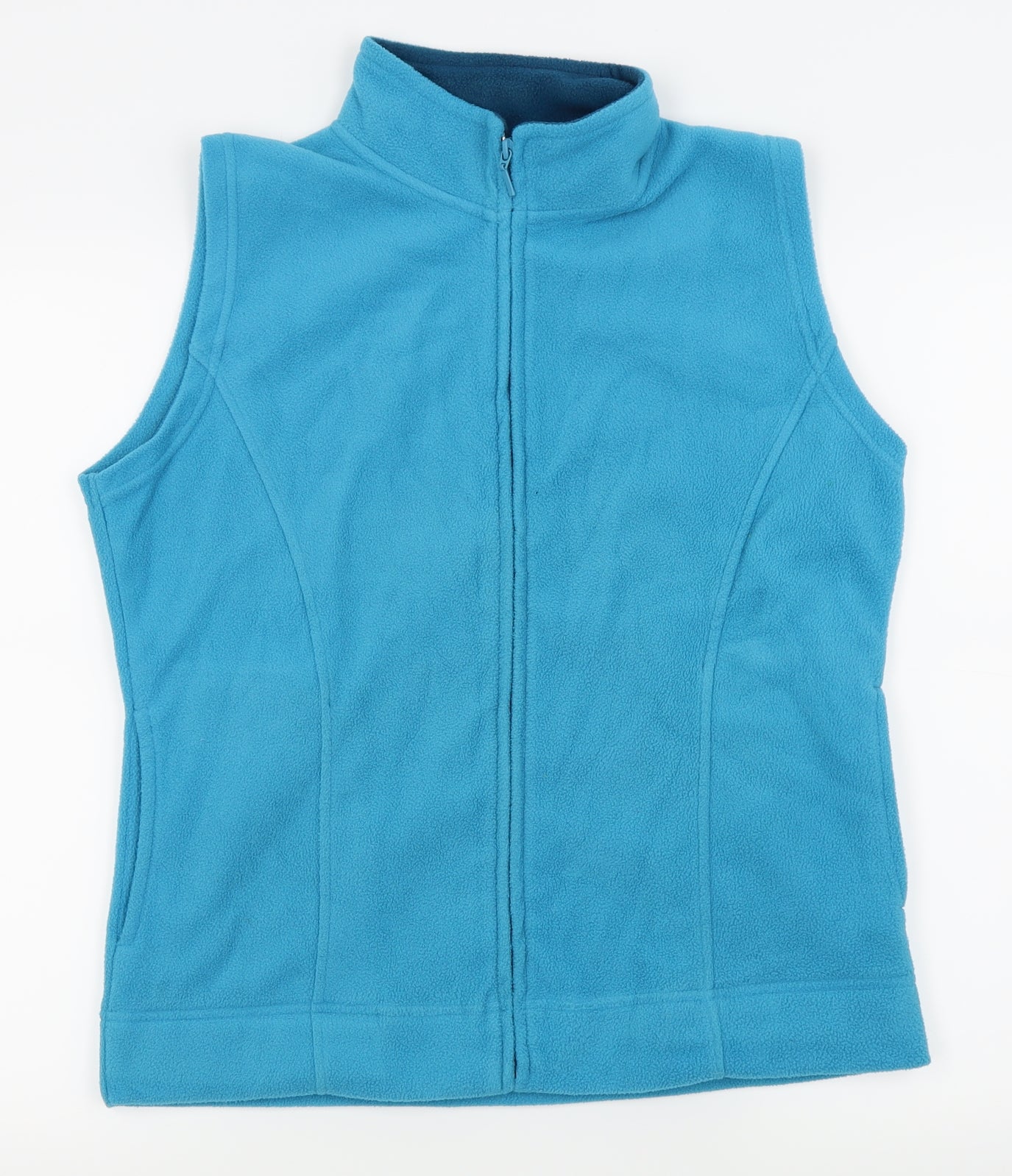 isle Womens Blue   Full Zip Jumper Size 14