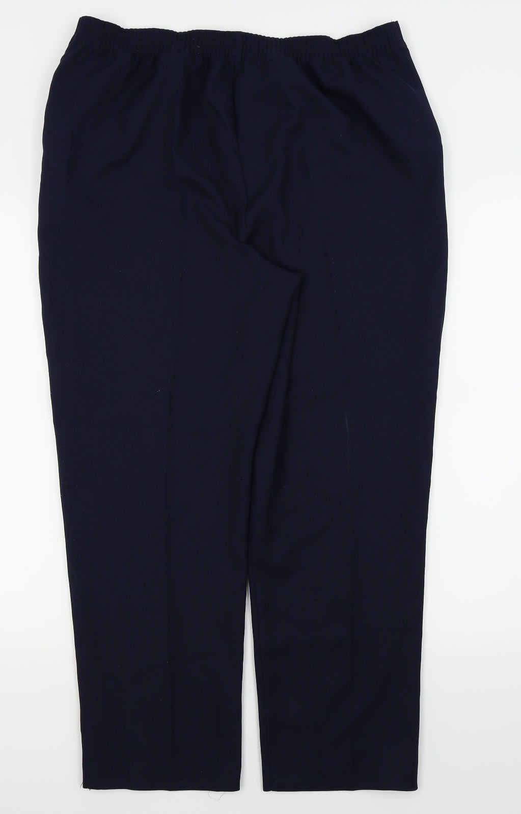 Papaya Womens Blue   Trousers  Size 14 L25 in