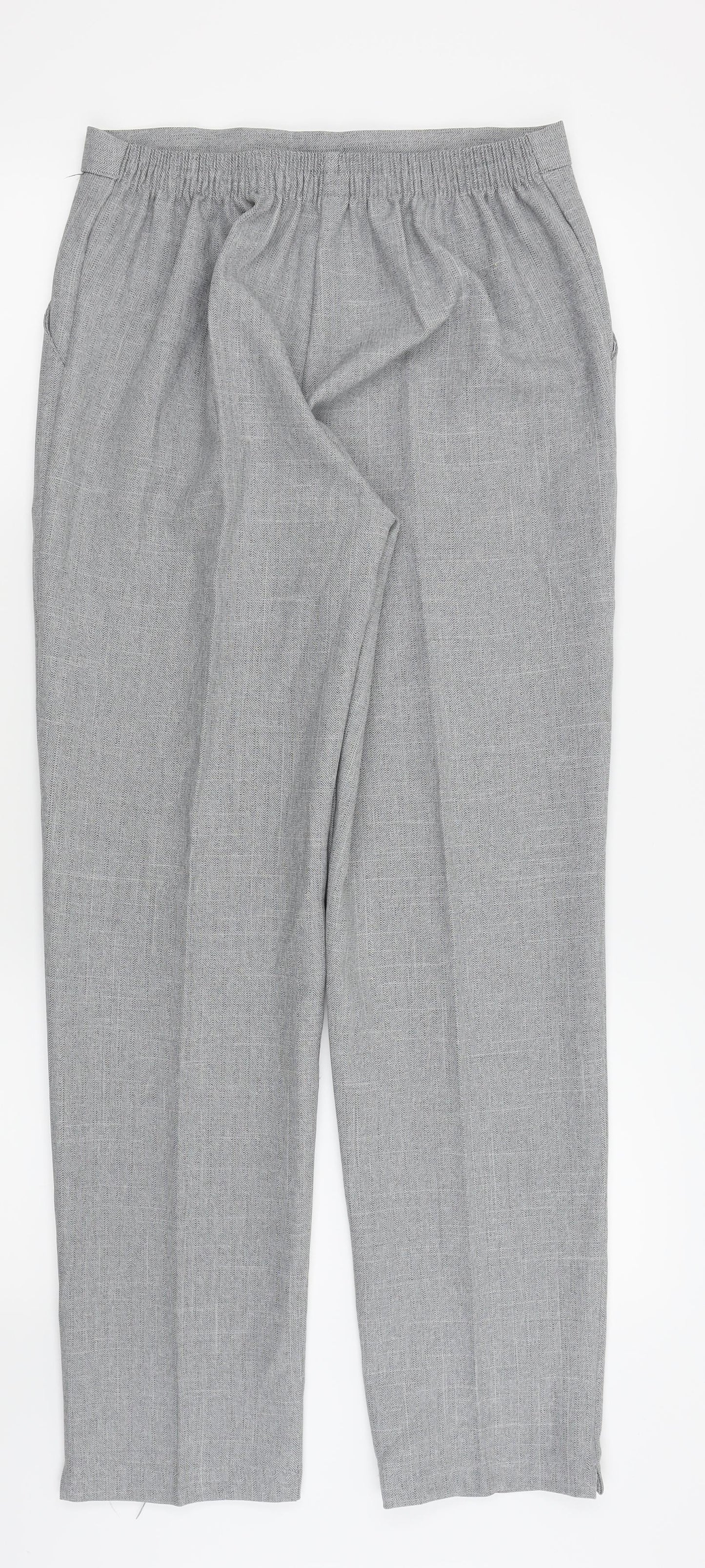 Preworn Womens Green   Trousers  Size 14 L26 in