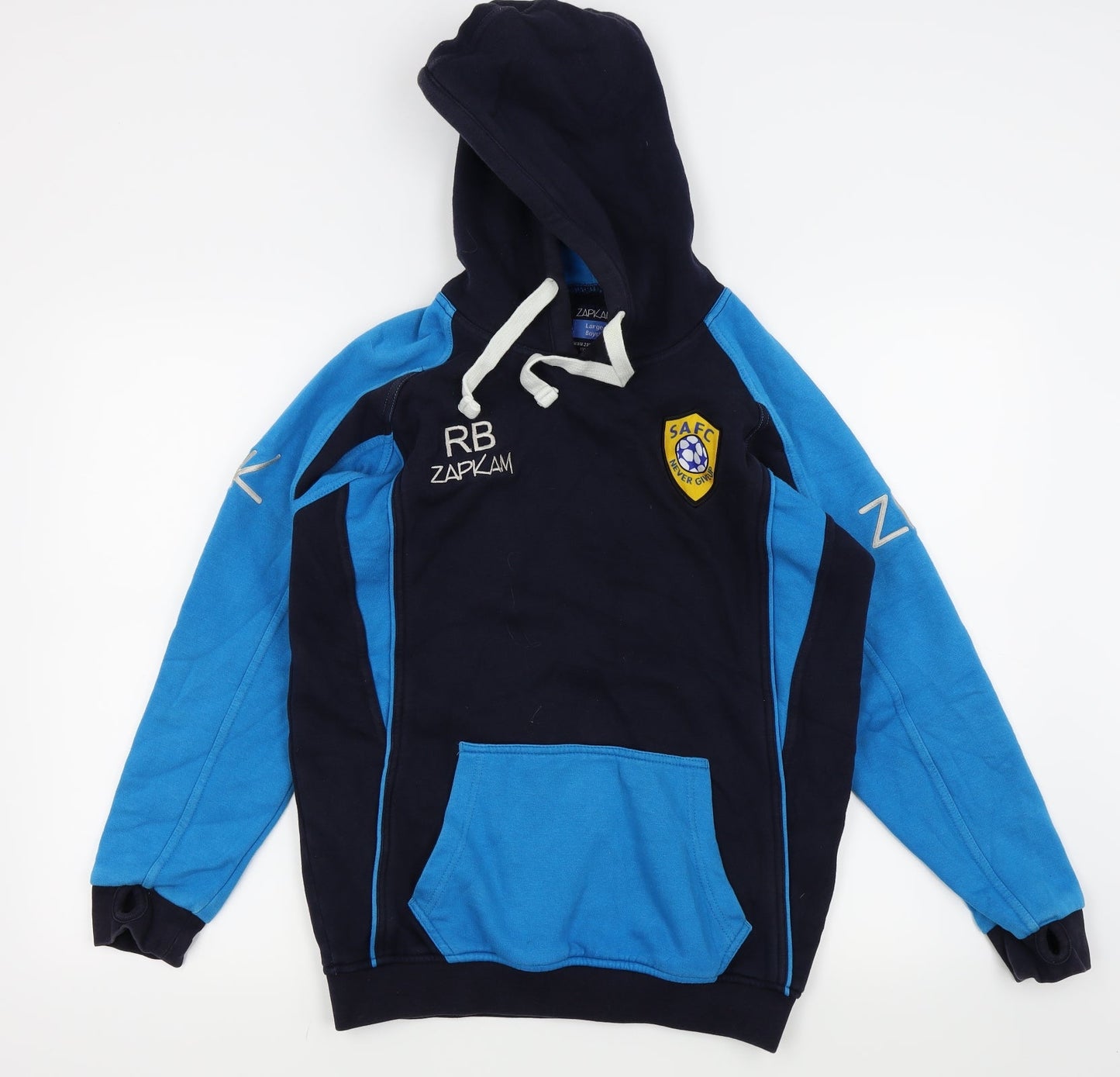 zapkam Boys Blue   Pullover Jumper Size L