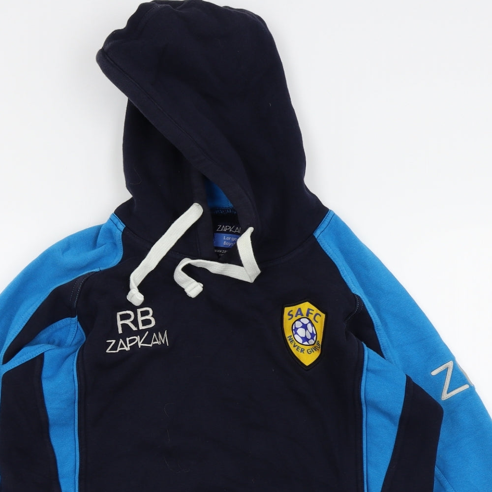 zapkam Boys Blue   Pullover Jumper Size L