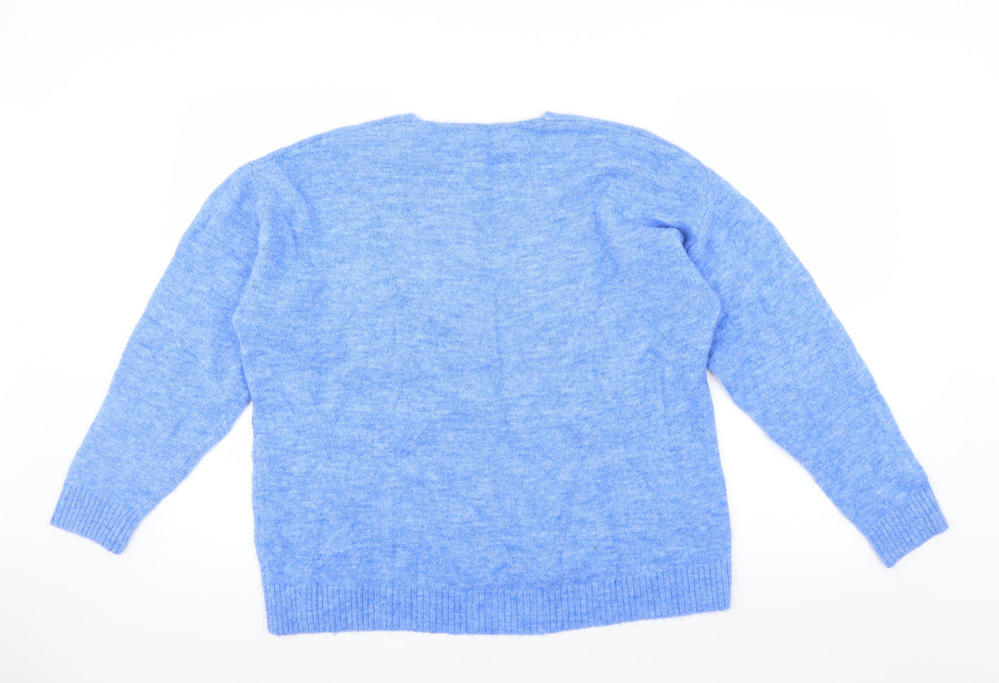 H&M Womens Blue   Pullover Jumper Size S