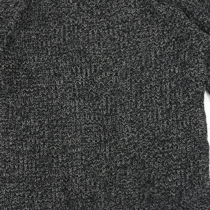 Brand and care label for kt women’s grey jumper, size M