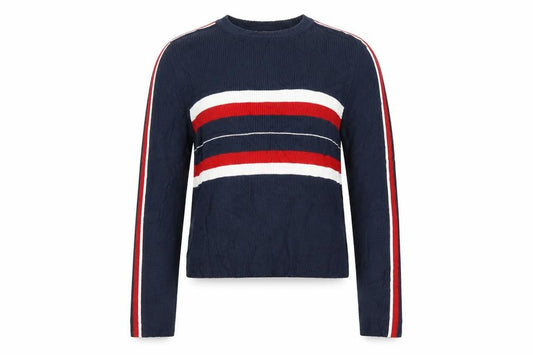 Front view of Primark women’s blue jumper, size M