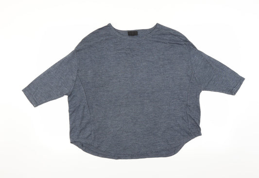 Topshop Womens Blue   Pullover Jumper Size 10