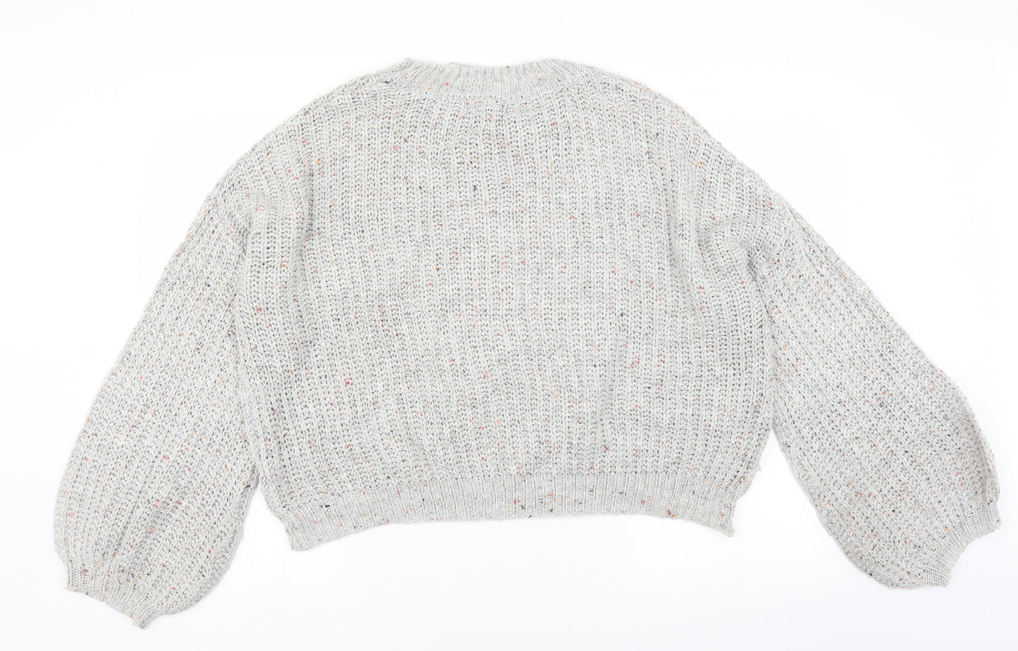 Primark Womens Grey   Pullover Jumper Size M