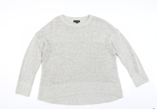 New Look Womens Grey   Pullover Jumper Size L