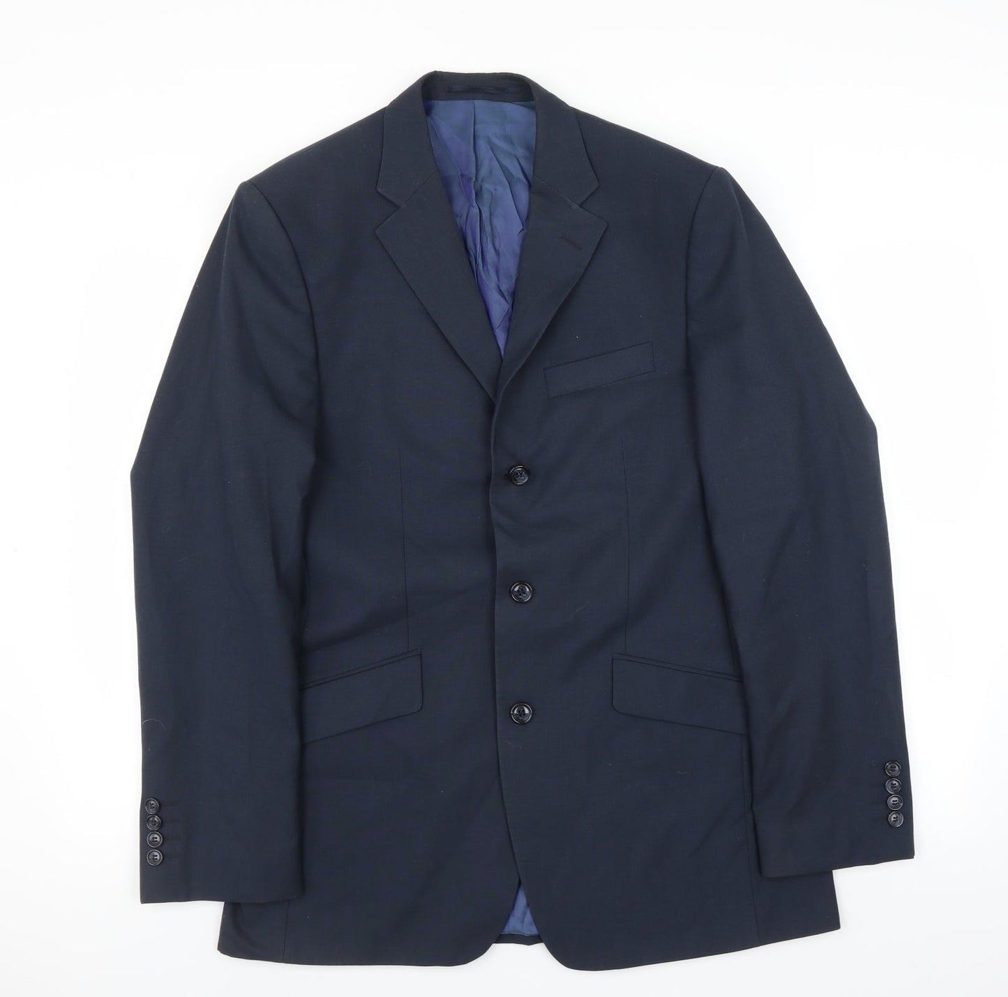 Daniel Grahame Mens Blue   Jacket Suit Jacket Size 40