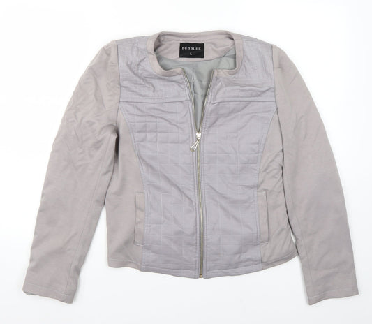 Bubbles Womens Grey   Jacket Coat Size L
